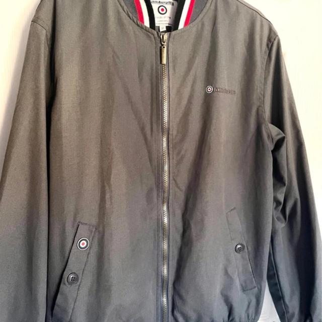 Lambretta Men's Bomber Jacket - Grey/Black - M on Productcaster.