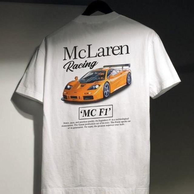 McLaren Men's T-shirt - White - M on Productcaster.