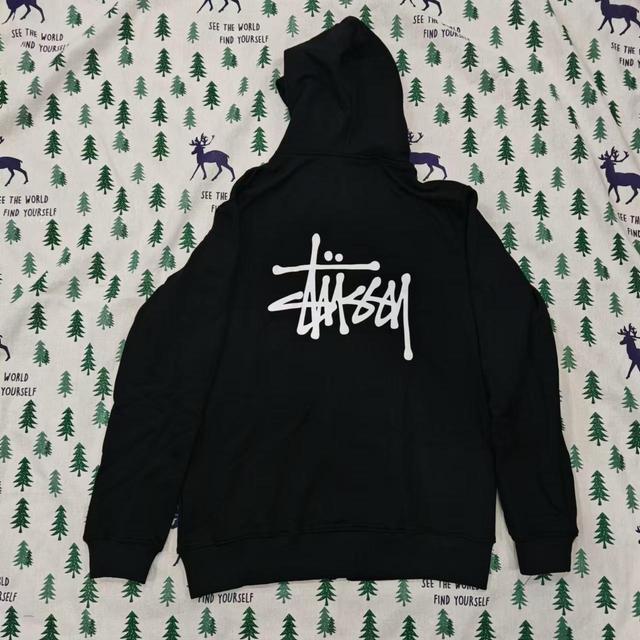 Stüssy Men's Hoodie - Black - M on Productcaster.