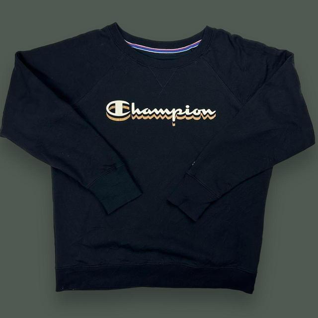 Champion Men's Sweatshirt - Black - L on Productcaster.