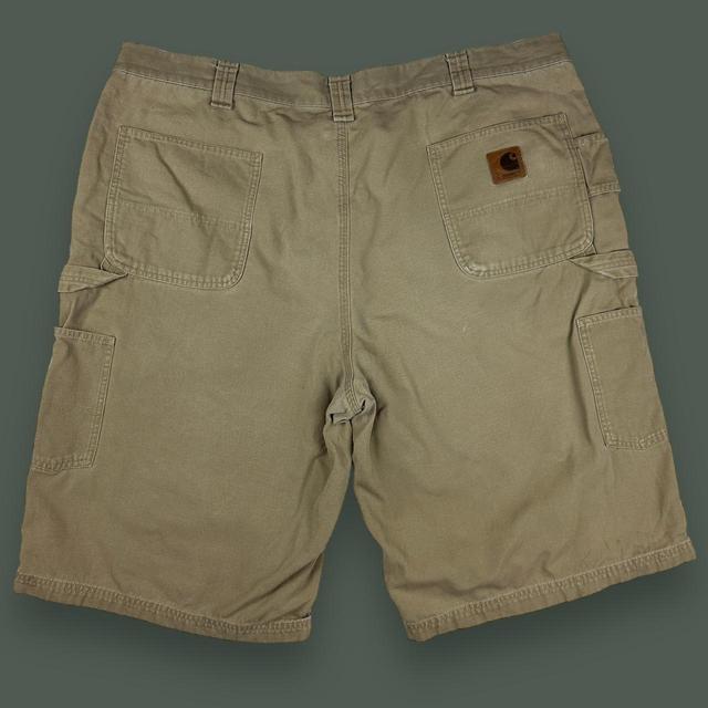 Carhartt Men's Shorts - Tan - 43" on Productcaster.