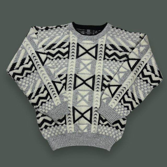 Vintage Men's Jumper - Multi - M on Productcaster.