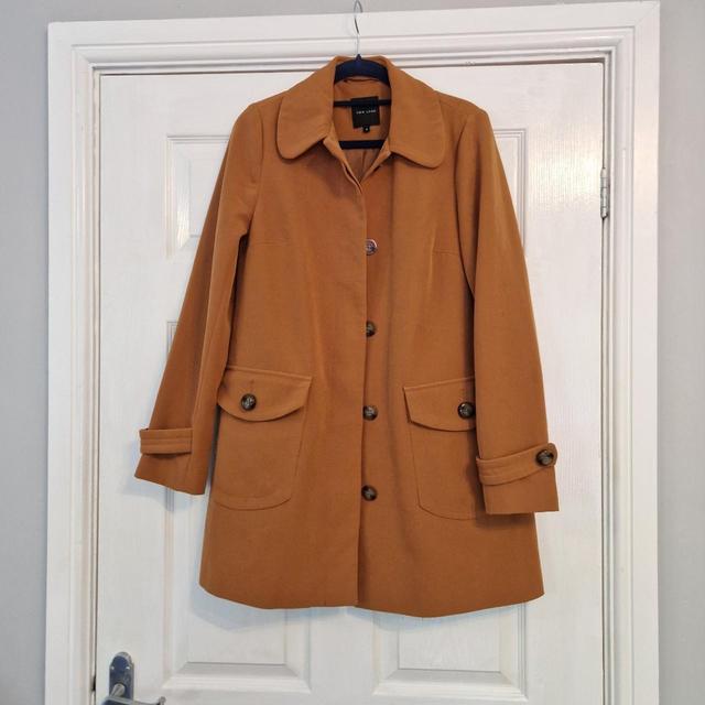 New Look Women's Coat - Brown/Tan - UK 8 on Productcaster.