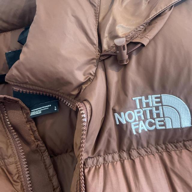 The North Face Men's Puffer Jacket - Brown/Orange - L on Productcaster.