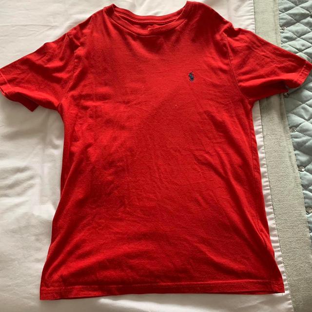 Ralph Lauren Kids' T-shirt - Red - 12 years on Productcaster.