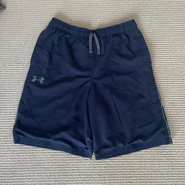 Under Armour Men's Shorts - Navy/Grey - 32" on Productcaster.