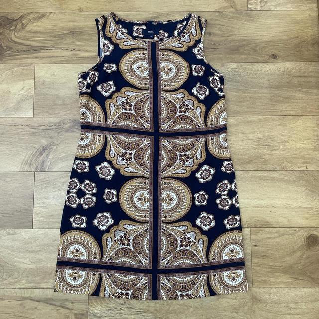 Next Women's Slip Dress - Multi/Navy - 14 on Productcaster.