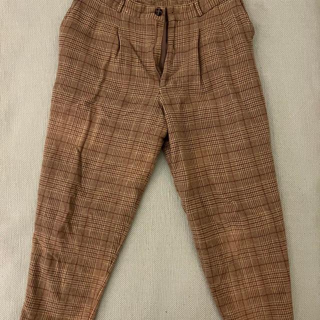 Vintage Men's Trousers - Brown/Tan - 32" on Productcaster.