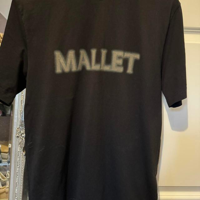 Mallet Men's T-shirt - Black/Navy - S on Productcaster.