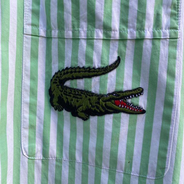 Lacoste Men's Shirt - Green - S on Productcaster.