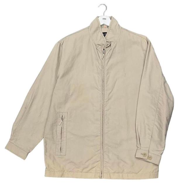 Yves Saint Laurent Men's Jacket - Cream - S on Productcaster.