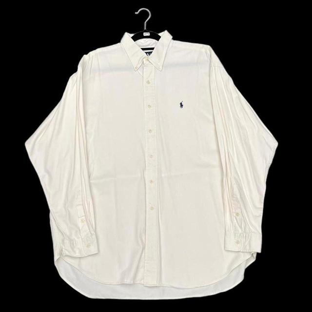 Ralph Lauren Men's Shirt - White - XL on Productcaster.