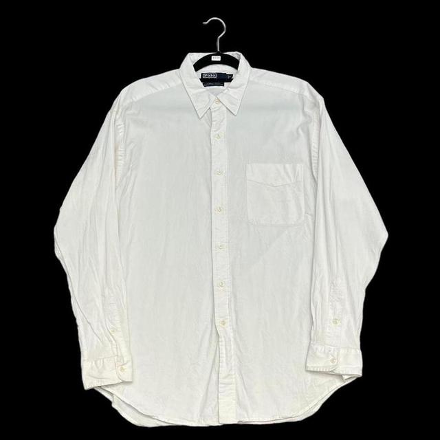 Ralph Lauren Men's Shirt - White - L on Productcaster.