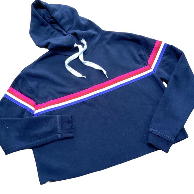 Women's Hoodie - Navy/Multi - S on Productcaster.