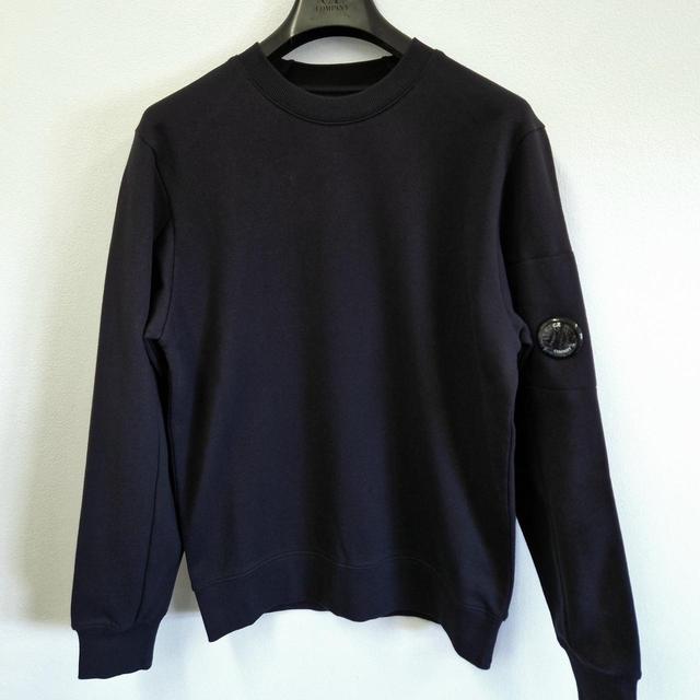 CP Company Men's Sweatshirt - Navy - S on Productcaster.