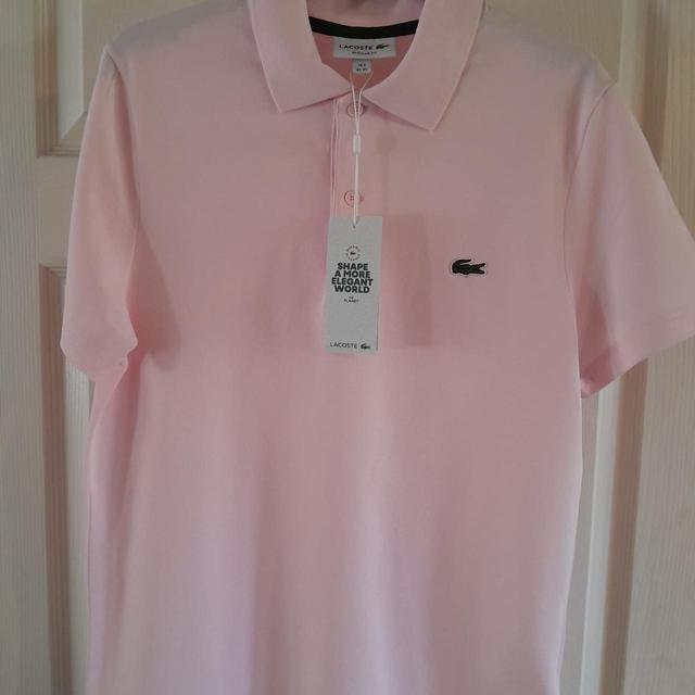 Lacoste Men's Polo shirt - Pink - XS on Productcaster.