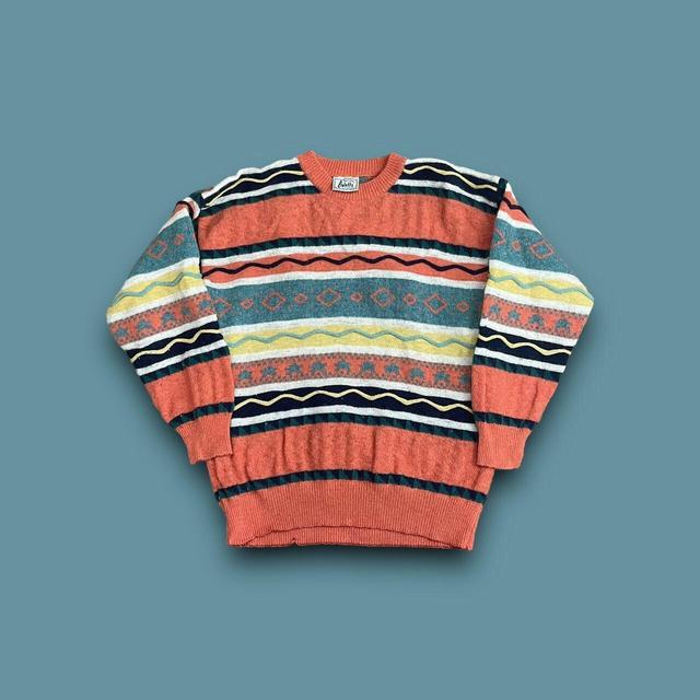 Vintage Men's Jumper - Multi - M on Productcaster.