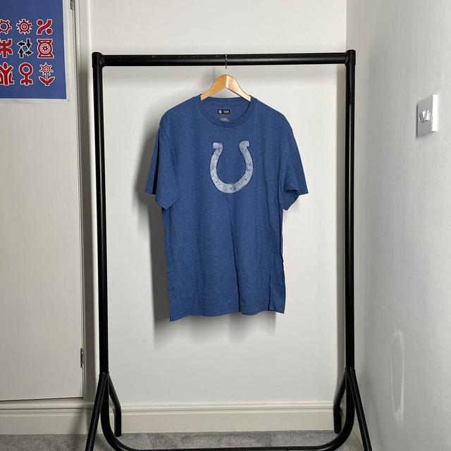 NFL Men's T-shirt - Blue/Navy - L on Productcaster.