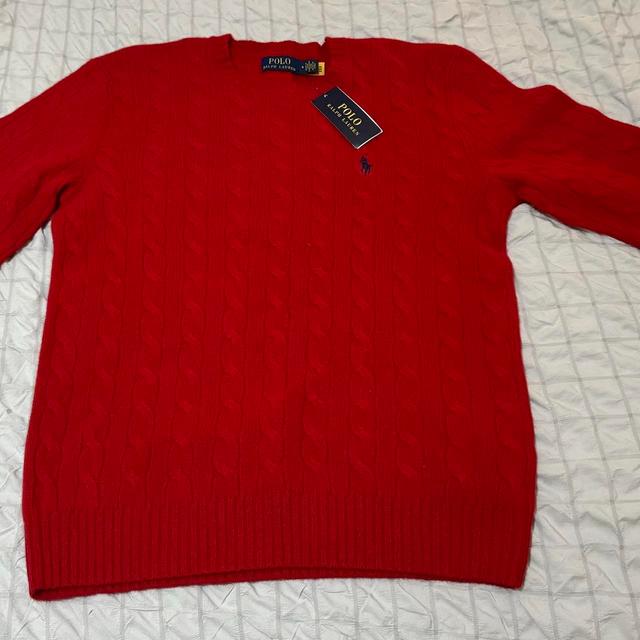 Polo Ralph Lauren Big & Tall Men's Jumper - Red - M on Productcaster.