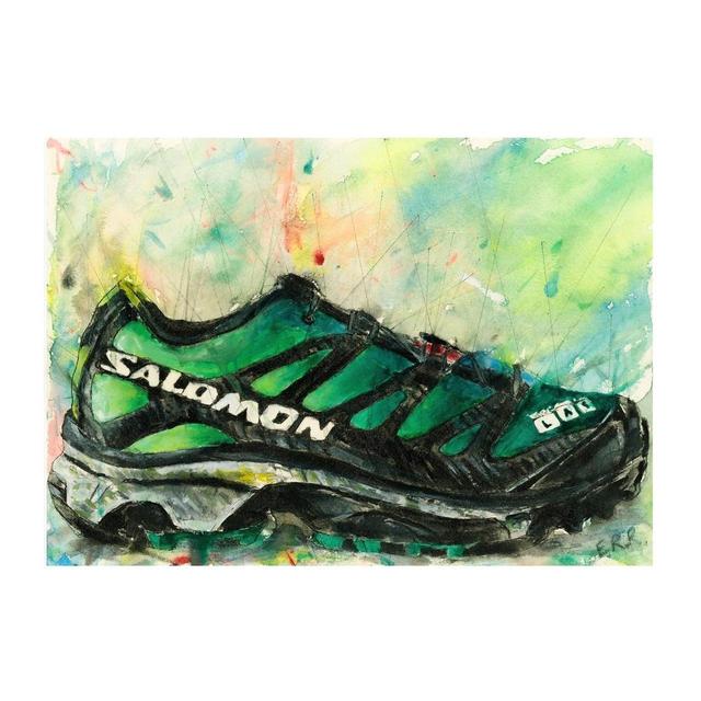 Salomon Men's Trainers - Green - UK 6 on Productcaster.