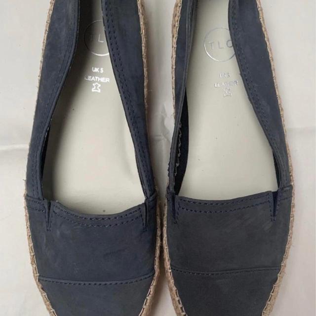 BHS Women's Espadrilles - Blue/Grey - UK 5 on Productcaster.