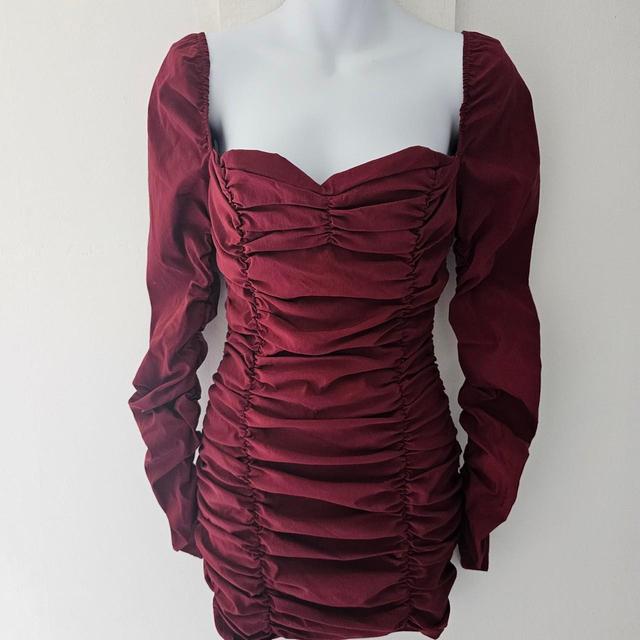 Women's Dress - Burgundy - 8 on Productcaster.