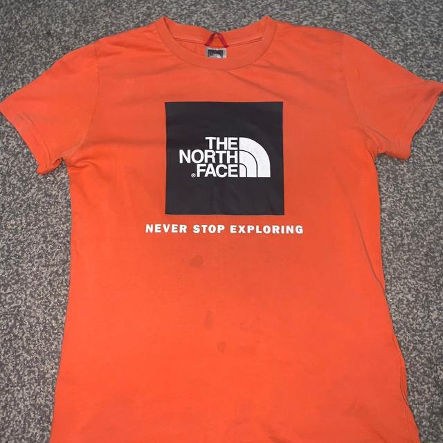 The North Face Kids' T-shirt - Orange - 14 years on Productcaster.