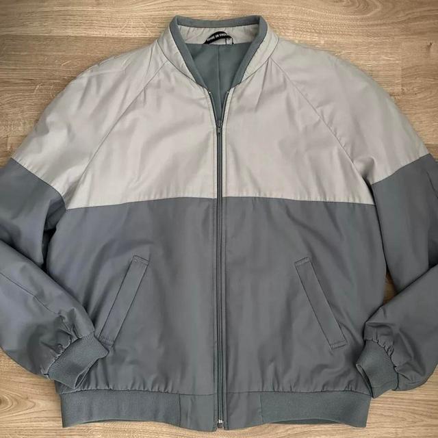 St Michael Men's Bomber Jacket - Grey - L on Productcaster.