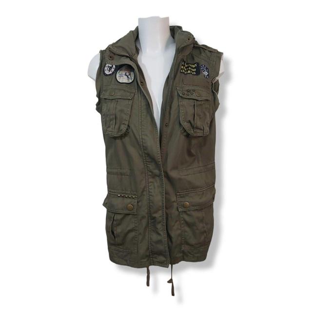 New Look Women's Gilet - Green - UK 12 on Productcaster.