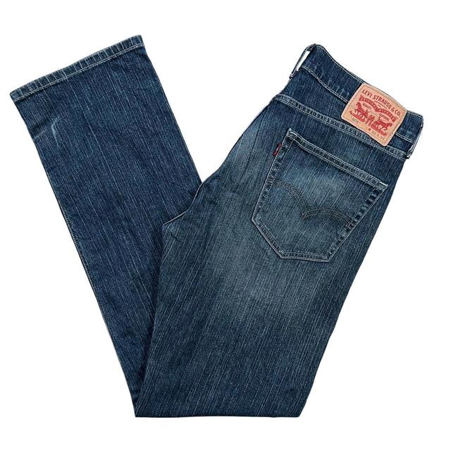 Levi's Men's Embroidered Jeans - Blue - 32" on Productcaster.