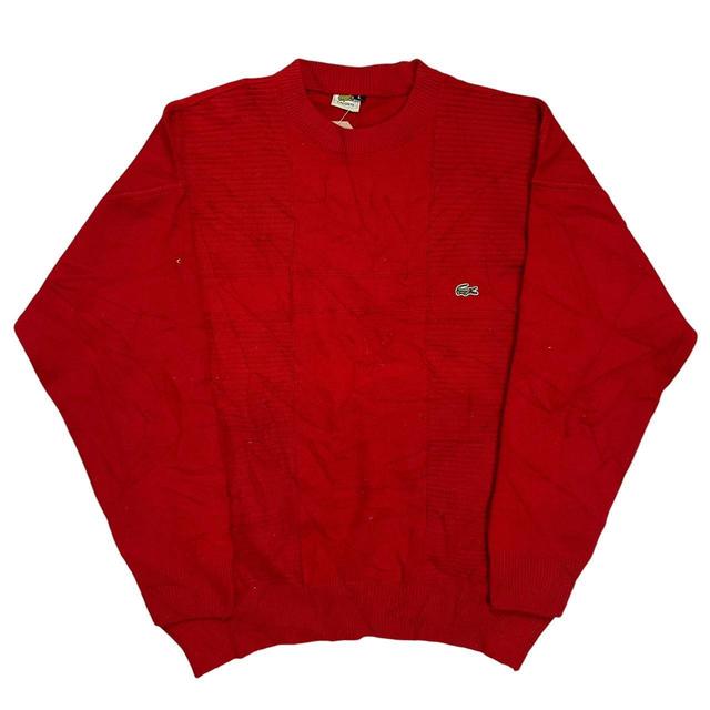 Lacoste Men's Jumper - Red - L on Productcaster.