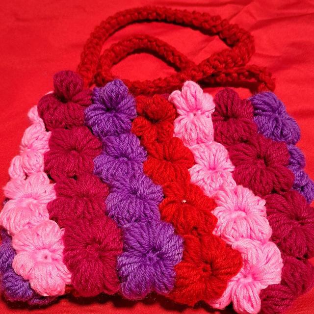 Women's Bag - Red/Purple on Productcaster.