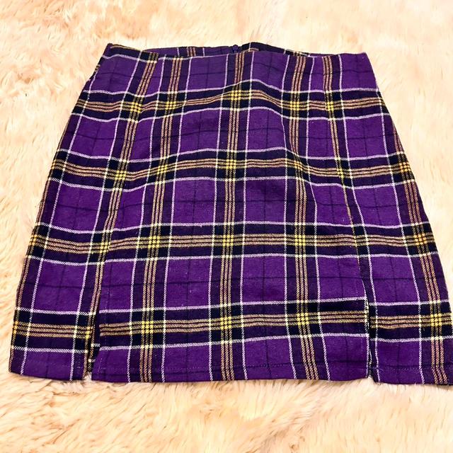 Daisy Street Women's Skirt - Purple/Multi - UK 8 on Productcaster.