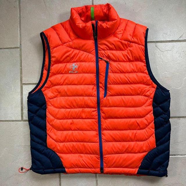 Vintage Men's Gilet - Orange - XXL on Productcaster.