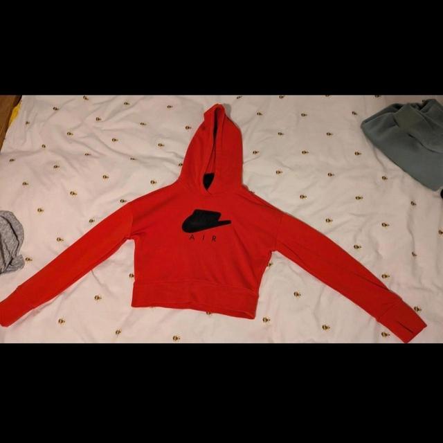 Nike Women's Hoodie - Red - 6 on Productcaster.