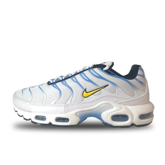 Nike Men's Trainers - White/Blue - UK 7 on Productcaster.