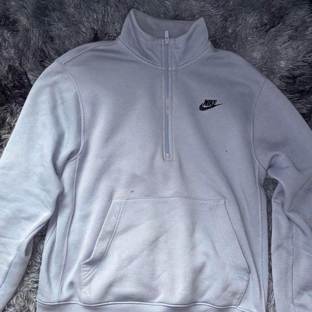 Nike Men's Sweatshirt - Blue - S on Productcaster.