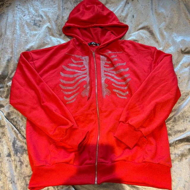 Women's Hoodie - Red - M on Productcaster.