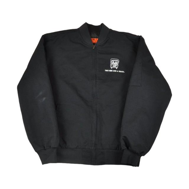 Red Kap Men's Windbreaker Jacket - Black - L on Productcaster.