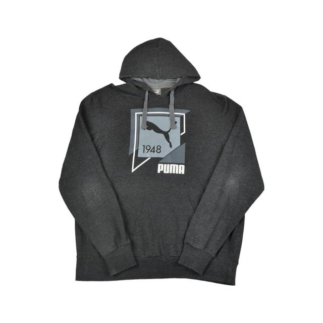 Puma Men's Sweatshirt - Grey - XL on Productcaster.