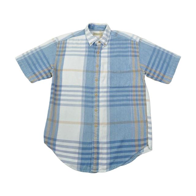 Vintage Men's Shirt - Blue - M on Productcaster.