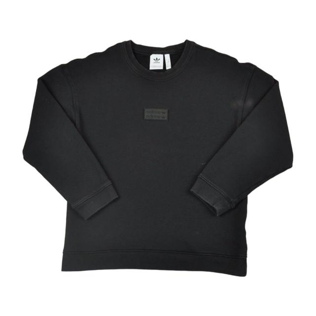 Adidas Men's Sweatshirt - Black - S on Productcaster.