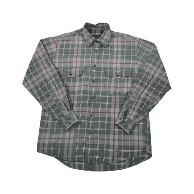 Vintage Men's Shirt - Grey - S on Productcaster.