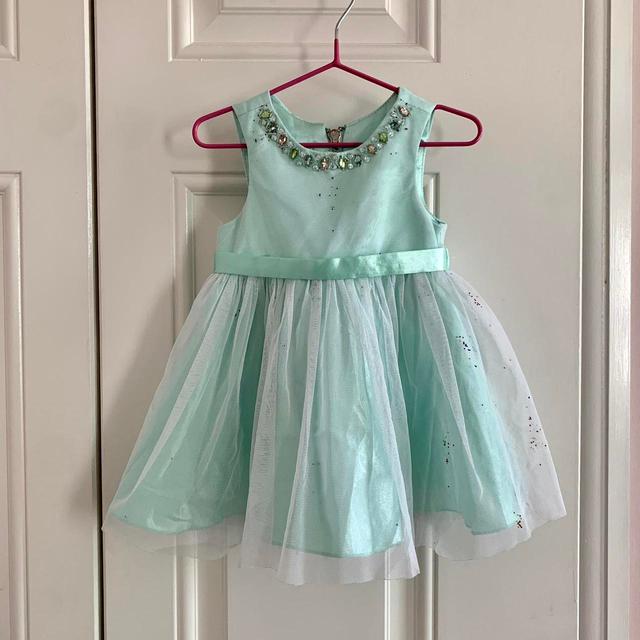 Kids' Party Dress - Green on Productcaster.