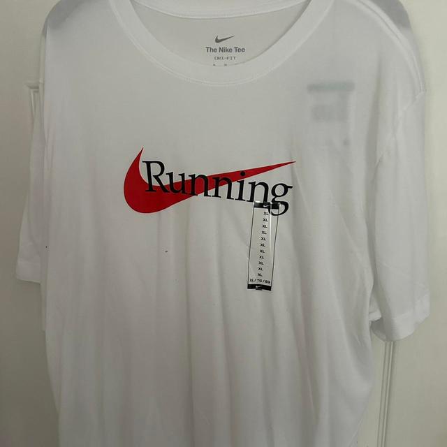 Nike Men's T-shirt - White - XL on Productcaster.