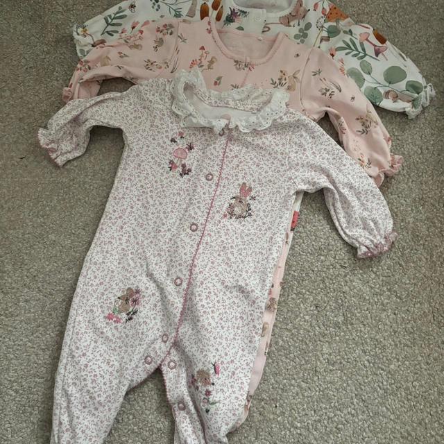 Next Kids' Sleepsuit - Multi/Pink - 0-3 months on Productcaster.