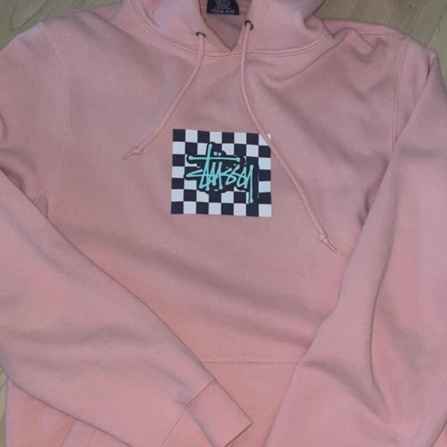 Stüssy Women's Hoodie - Pink - S on Productcaster.