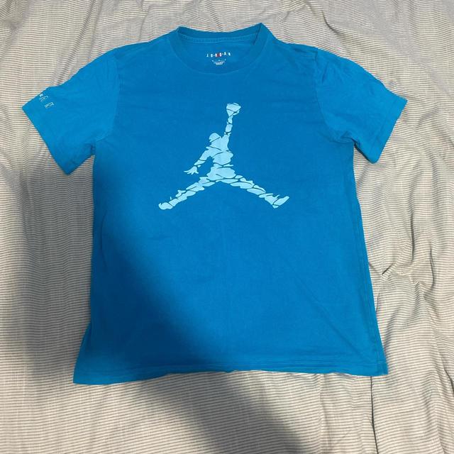 Jordan Men's T-shirt - Blue - M on Productcaster.