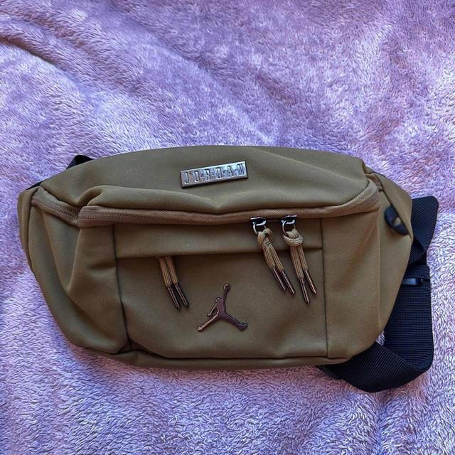 Jordan Men's Bum bags and belt bags - Khaki/Brown on Productcaster.