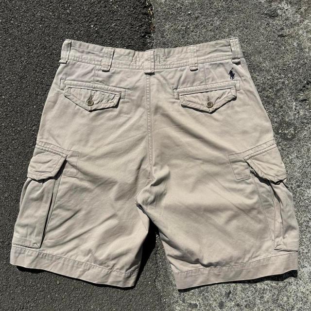 Polo Ralph Lauren Men's Shorts - Brown/Cream - 34" on Productcaster.